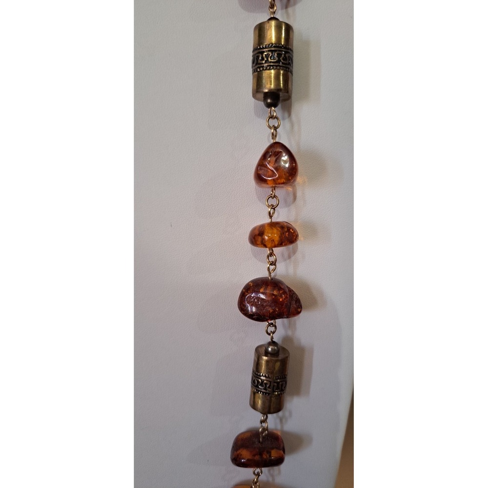 Vintage Natural Baltic Honey Cognac Amber Necklace 62.5 Grams - Picture 10 of 12